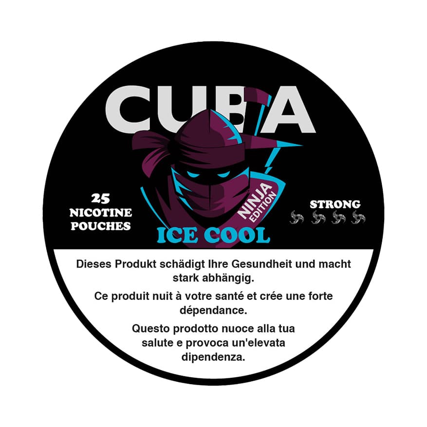 Cuba Ninja Ice Cool Snus – PouchVape.ch