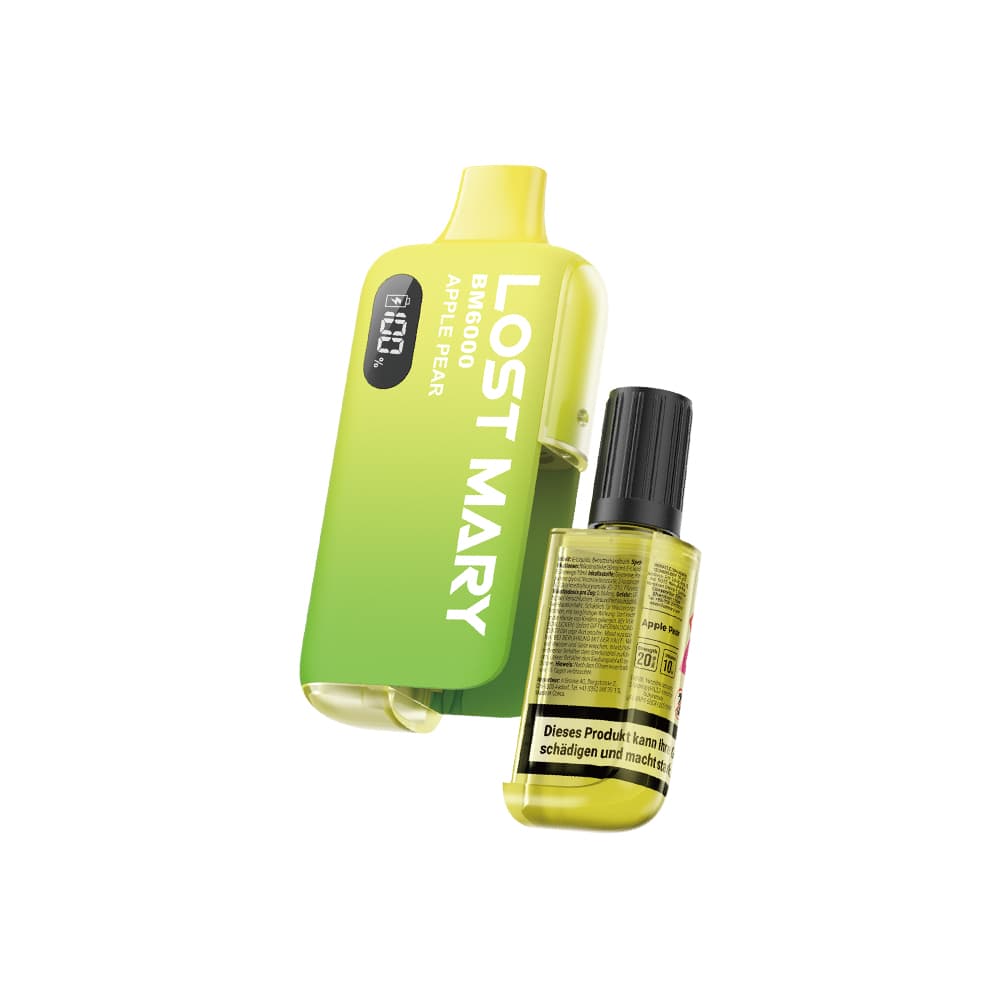 LOST MARY BM6000 - Apple Pear Einwegvape – PouchVape.ch