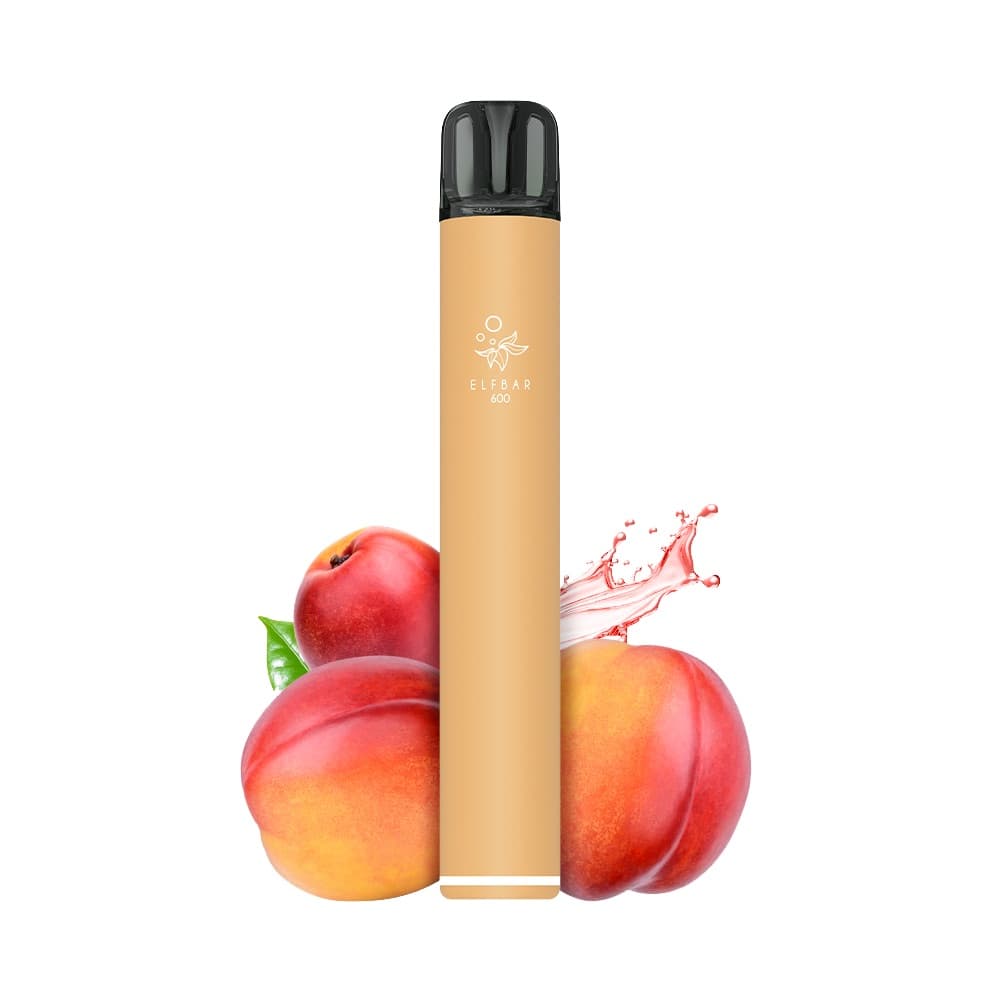 ELFBAR 600 Prefilled Pod Kit - Juicy Peach Podsystem – PouchVape.ch