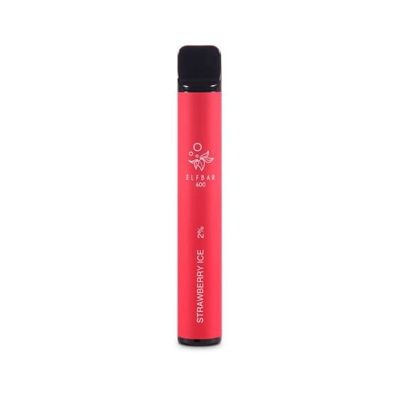 ELFBAR 600 - Strawberry ICE Einwegvape – PouchVape.ch