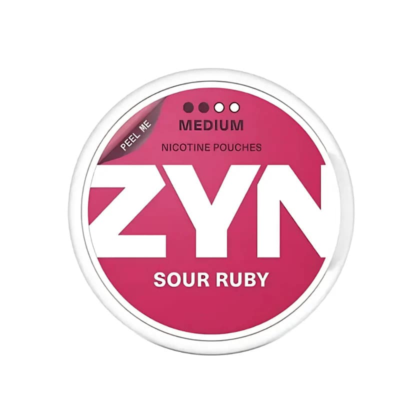 ZYN Sour Ruby Snus – PouchVape.ch